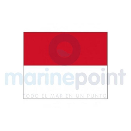 BANDERA MONACO 30 x 20 cm