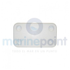 MESA RECTANGULAR, 16"x28", EN PVC, c/SOPORTE p/BEBIDAS