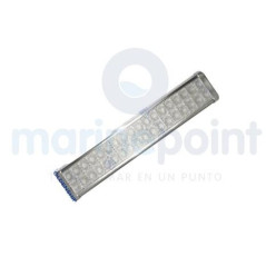 PLAFON INTERIOR LED, 12-28v, 12w, ALUMINIO ANODIZADO, 100 x 262 x 28mm, 1200 LUMENS