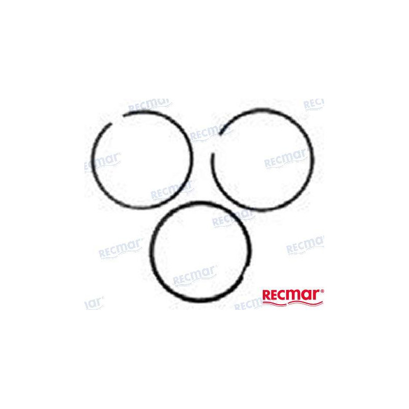 AROS PISTON, KIT, YANMAR 1GM, 2GM y 3GM, 721000-22500