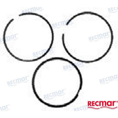 AROS PISTON, KIT, YANMAR 1GM, 2GM y 3GM, 721000-22500