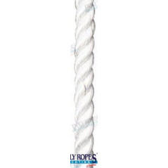 Poly Ropes - CABO POLIESTER SUPERIOR, BLANCO, 16mm, p/m