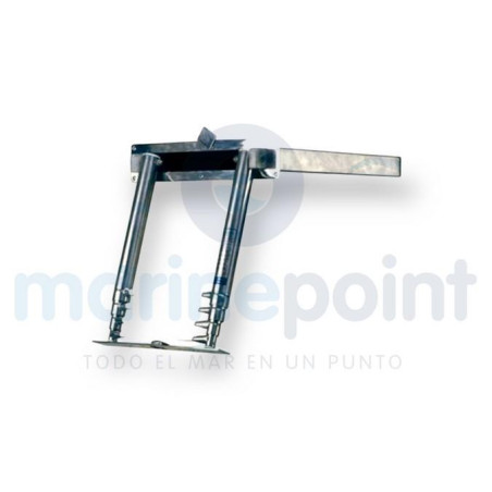 ESCALERA INOX EMP.PLATAFORMA 3 PELD.