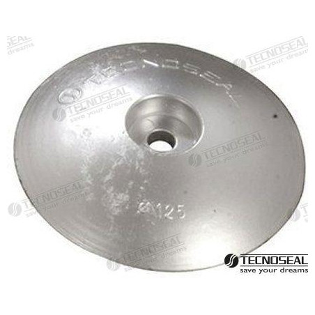 Tecnoseal - ANODO DISCO TIMON SIMPLE, 190mm, ALUMINIO