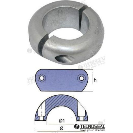 ANODO COLLARIN EJE 25mm......