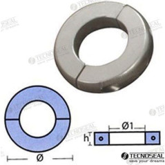 ANODO COLLARIN EJE 70mm, Zn