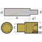 ANODO CATERPILLAR c/TUERCA, S-2016