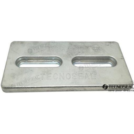 PLACA USA 305x152x13mm 140 ALUMINIO, DIVERSAL