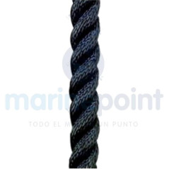 Poly Ropes - CABO POLIESTER SUP. NEGRO 22mm, p/m