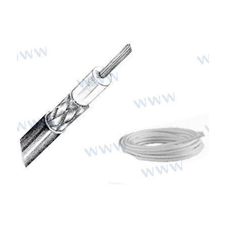 Glomex - CABLE RG58 c/u C17 PE. 50 Ohms, p/m