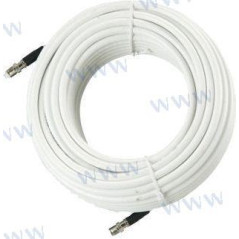 Glomex - CABLE RG8X, ROLLO 6mts, CONEXION FME