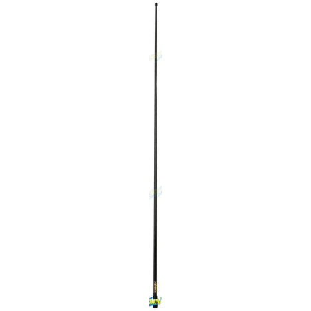 ANTENA VHF GLOMEX IBIZA Negra 1,40m c/ROTULA