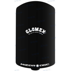 Glomex - ANTENA GLOMEX TV, 140mm DIAMETRO x 200mm ALTO, 20 dB, 12-24v, NEGRA