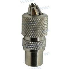 Glomex - CONECTOR MACHO p/CABLE TV-IEC, 9,5mm