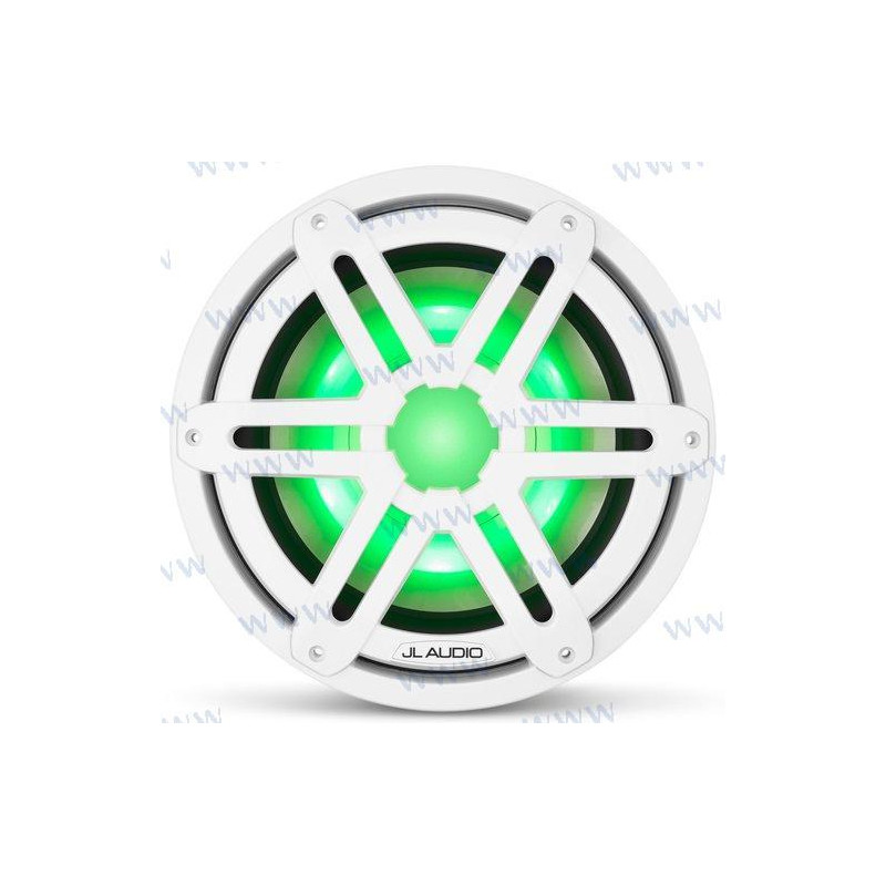 ALTAVOCES JL, JUEGO M3, 7,7", REJILLA SPORT BLANCO, c/LED