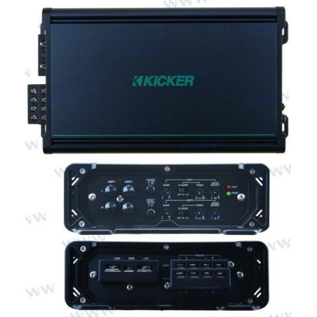 Kicker - AMPLIFICADOR KICKER 300w, 4 canales