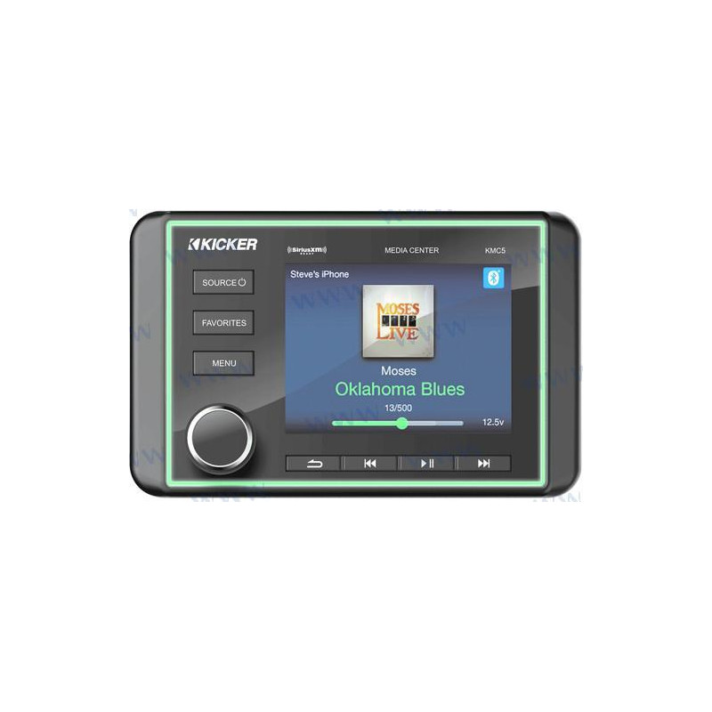 MEDIA CENTER KICKER, COLOR, IP66, TFT 3,5"