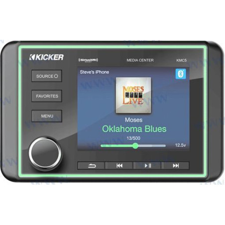 MEDIA CENTER KICKER, COLOR, IP66, TFT 3,5"