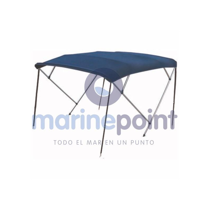 TOLDO BIMINI 4 ARCOS, 150/160 cm, AZUL