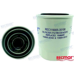 FILTRO ACEITE YANMAR:119005-35170, -35100, -35151 y 119820-35150