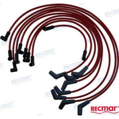 JUEGO CABLES BUJIAS. ndmar: 756001 Mercruiser: 816608A61, 816608Q61, 816608T61, 816761A15