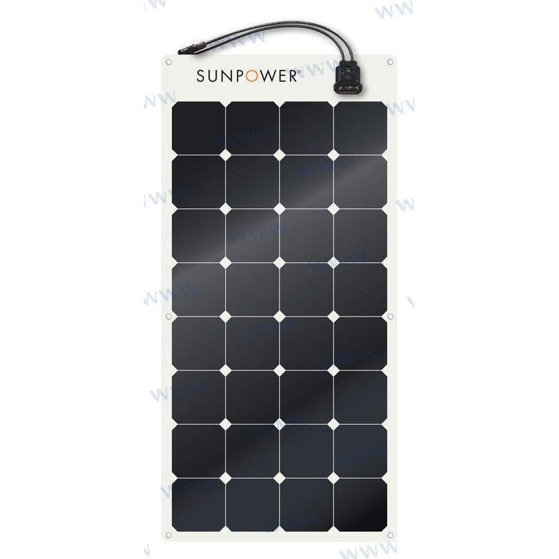 PANEL SUNPOWER 100W SEMI-RIGIDO