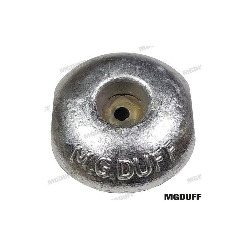 ANODO DISCO MGDUFF 150 mm, 0,8 Kg, ALUMINIO