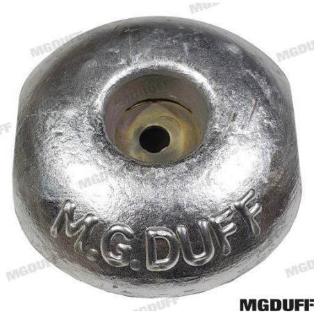 Mgduff - ANODO DISCO MGDUFF 150 mm, 0,8 Kg, ALUMINIO