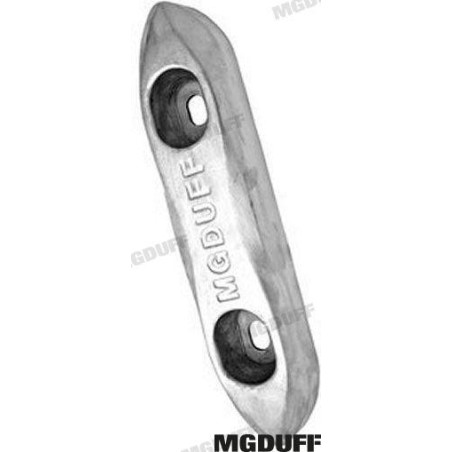 Mgduff - ANODO PLACA FAIRLINE, 4,6 Kg, ALUMINIO