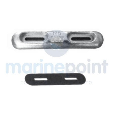 ANODO MGDUFF PLACA 2.4 Kg