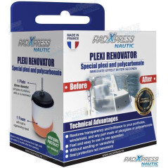 Padxpress - REGENERANTE PADXPRESS PLEXIGLAS, CON PLATILLO, 80mm