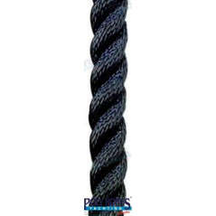 Poly Ropes - CABO POLIESTER SUPERIOR NEGRO, 08mm, p/m