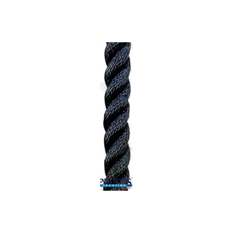 CABO POLIESTER SUP.NEGRO 12mm, p/m