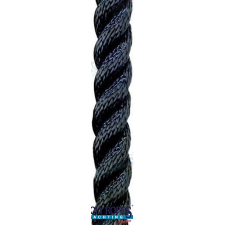 Poly Ropes - CABO POLIESTER SUPERIOR, NEGRO, 06mm, p/m...