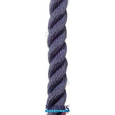 Poly Ropes - CABO POLIESTER SUP. AZUL 16mm, p/m