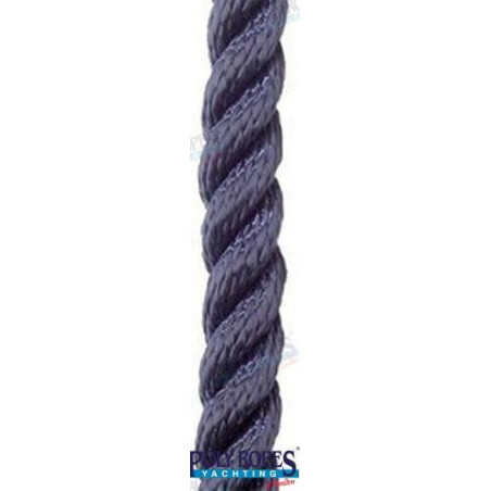 Poly Ropes - CABO POLIESTER SUPERIOR, AZUL, 10mm, p/m