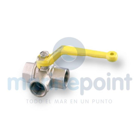 GRIFO 3 VIAS LATON T 3/8"