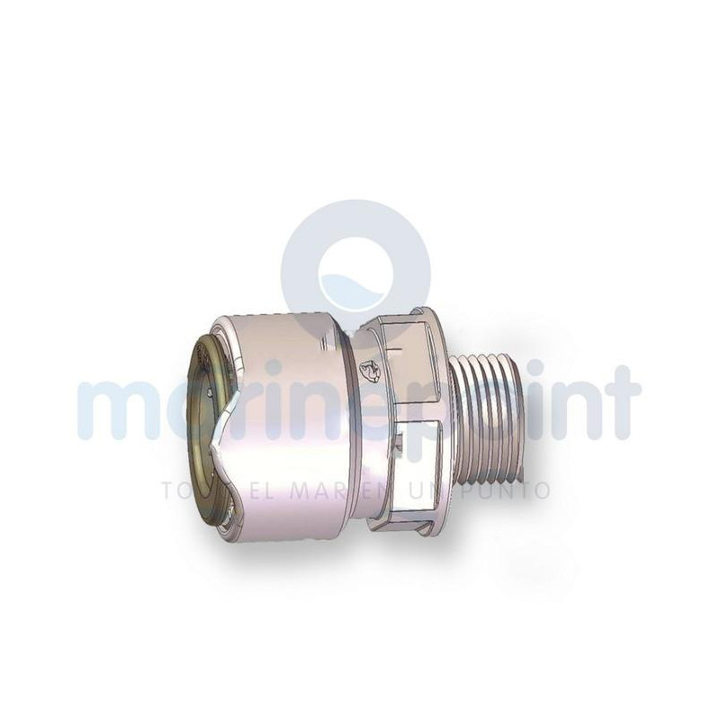 ADAPTADOR TUBERIA 3/8"  BSP MACHO, WHALE, WX1583B