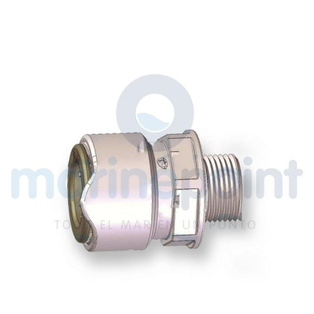 ADAPTADOR TUBERIA 3/8"  BSP MACHO