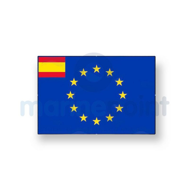 BANDERA EUROESPAÑOLA 20 x 30mm