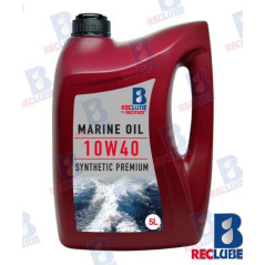 ACEITE MARINO 10W40, SINTETICO, MOTORES GASOLINA, 5L "CANON ACEITE INCLUIDO"...