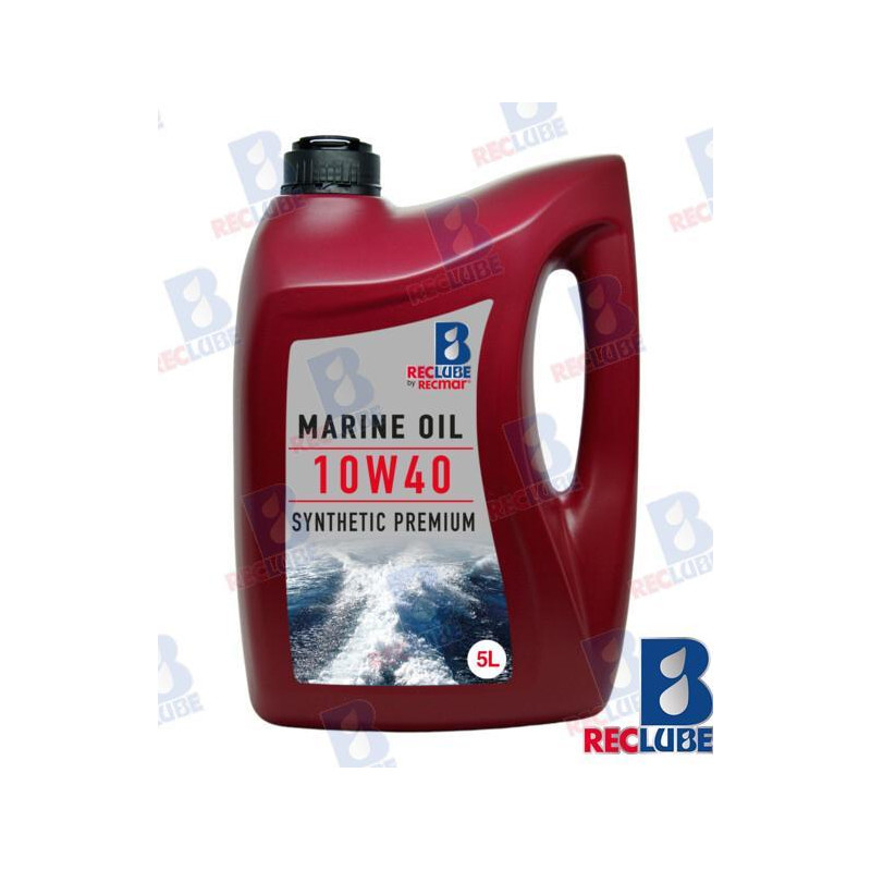 ACEITE MARINO 10W40, SINTETICO, MOTORES GASOLINA, 5L "CANON ACEITE INCLUIDO"...N...