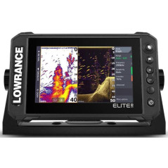 Lowrance - SONDA LOWRANCE ELITE FS 7 + TRANSDUCTOR POPA + CARTA MEDITERRANEO