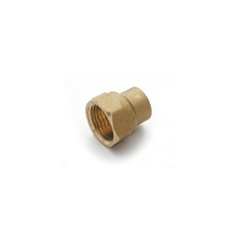 ENTRONQUE ROSCA HEMBRA 3/8" BSP, S-15, BRONCE, M-WX1539