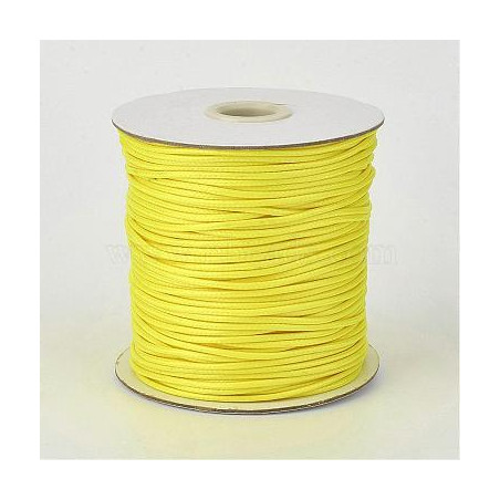 HILO ENCERADO AMARILLO, CARRETE 1mm, 50m