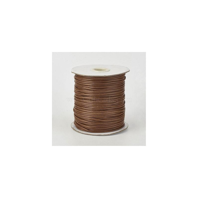 HILO ENCERADO MARRON,CARRETE 1 mm,50m