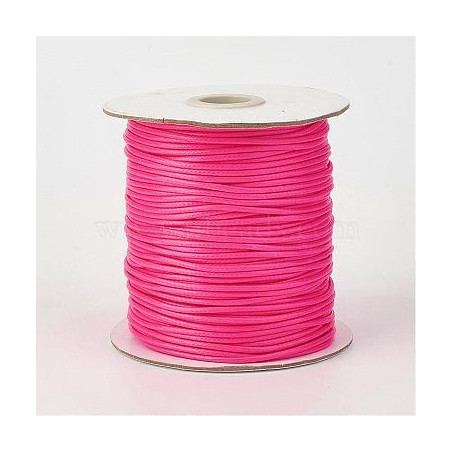 HILO ENCERADO ROSA, CARRETE 1mm, 50m