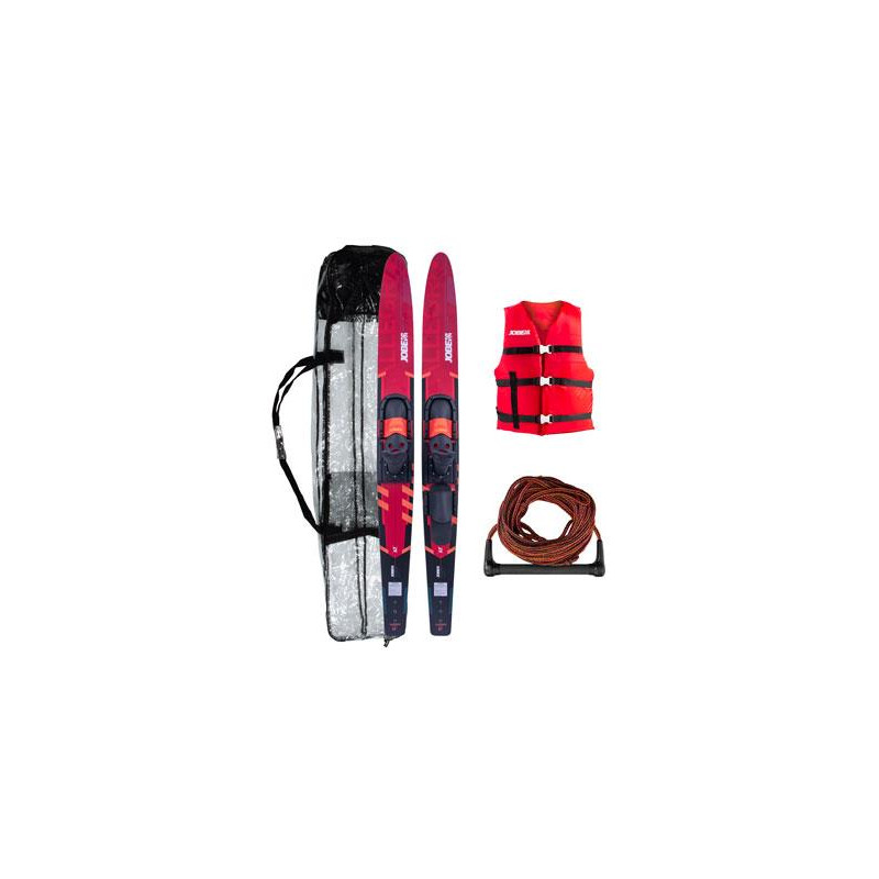 ESQUIS COMBO JOBE ALLEGRE 67", KIT. PQ.RED JOBE