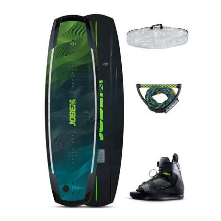 WAKEBOARD JOBE VANITY, 141, c/BOTAS, BOLSA y PALONIER, 7/10, KIT