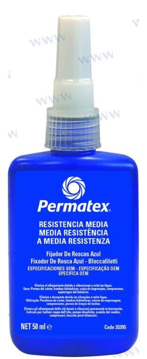 Fijador de Roscas de Resistencia Media - Permatex